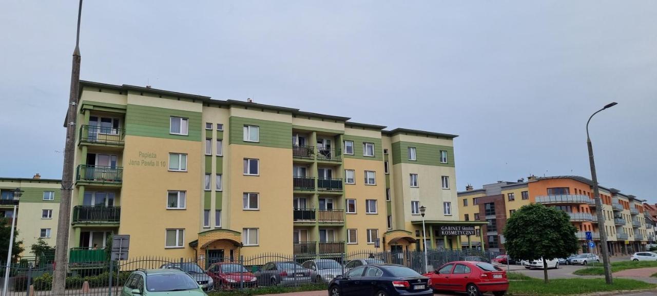 Przytulny - Blisko Centrum Suwałki Dış mekan fotoğraf
